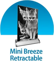 Mini Breeze Tabletop Retractable