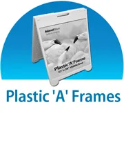Plastic "A" Frames